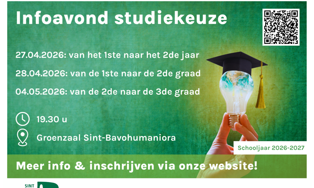 Infoavond studiekeuze 2026-2027